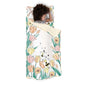 JumpOff Jo - Extra Long Toddler Nap Mat for Preschool, Daycare and Kindergarten - Sleeping Bag for Kids with Removable Pillow and Ultra Soft Blanket - Tulip Fields