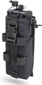 Tactical Radio Holster, Molle Radio Pouch Radio Holder of Single-Handed Operation for Duty Belt Vest Compatible with PRC 152/148 Mainstream Military Intercom Models
