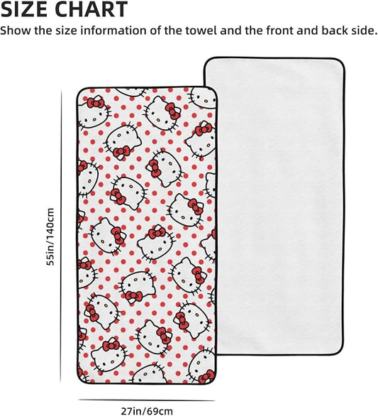 Microfiber Lightweight Beach Towel，Sand Free Beach Towel Super Lightweight Towels，Sand Free, Compact, Absorbent 27 ""x55 for Swimming Pool, Camping, Picnic, Yoga Gym Sports, Black, nqsb-3267