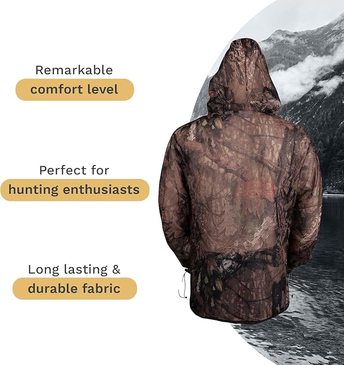 – Adult Mesh Bug Jacket with Hood in Realtree MO Country - Medium