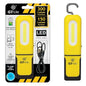 LED Rechargeable Work Light 300 Lumen Flash Light, 6ft Cable, Hanging Hook, Magnetic Base, Kickstand, 3 Settings, High/Low/Flashlight, Emergency Kits, Camping Light, Utility, Plumbing Light