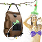 Solar Shower Bag, Solar Heating Camping Shower Bag, 5Gal(20L) Portable Camping Shower Bag, with Removable Hose and On-Off Switchable Shower Head, for Outdoor Traveling/Climbing/Hiking/Beach/Swimming