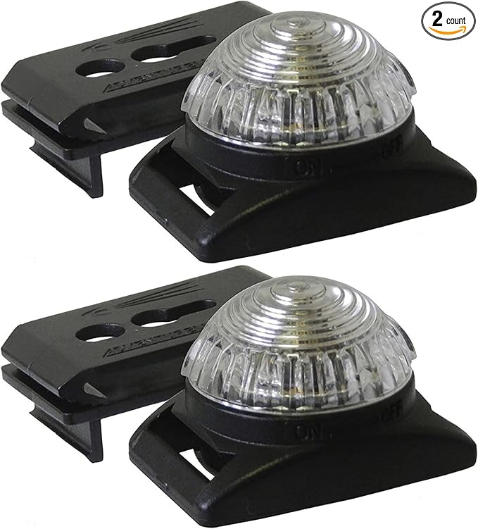Guardian Expedition LED Signal and Safety Light, White (2-Pack)