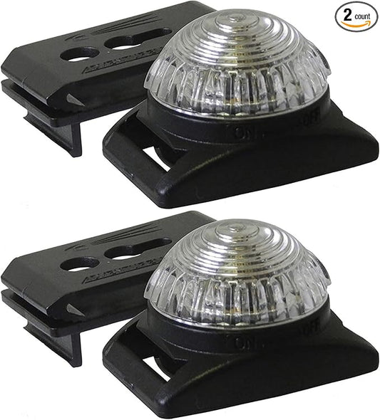 Guardian Expedition LED Signal and Safety Light, White (2-Pack)