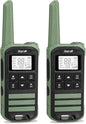 Walkie Talkies Long Range for Adult with Noaa Weather Alert Portable Walkie Talkies Rechargeable 22 Modifiable FRS Two Way Radios with Charger Cable &1400mAh Li-ion Battery