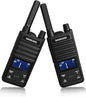 SAMCOM T2 Two Way Radios Long Range GMRS Walkie Talkies for Adults, Type C Chargerable Small 2 Way Radios Portable GMRS Handheld Radios, 30 Channels Group Call for Campsites Restaurant Hiking (2 Pcs)