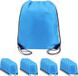 BeeGreen Drawstring Backpack Bags 20,30,50 Packs Reflective String Bags for Gym Sport Trip Cinch Sack DIY for Women Men
