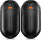 AI Hand Warmers Rechargeable 2 Pack,6000mAh Rechargeable Hand Warmer,20Hrs Long Heating Electric Hand Warmer,Portable Pocket Heater,Pocket Size Hand Warmer, Gifts for Christmas,Camping,Hunting