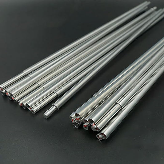 Tent Pole Replacement 11.8 ft 13 ft 14.5 ft Aluminum Tent Rod 0.3 inch Outdoor Camping Collapsible Tent Frame Repair Accessory (1 Pole, 14.5 ft)