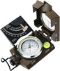 Posinly Multifunctional Military Compass with Inclinometer, Sighting, Optic, Resistant & Waterproof Compass, Essential for Hiking, Camping, Scouting