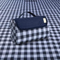 Extra Large Picnic Blanket Beach Blankets, Outdoor Foldable Waterproof Sand Mat for Beach Camping Hiking Travel Family Concerts Grass Park Music Festival Lawn Mats (Dark Blue, 80x80inch)