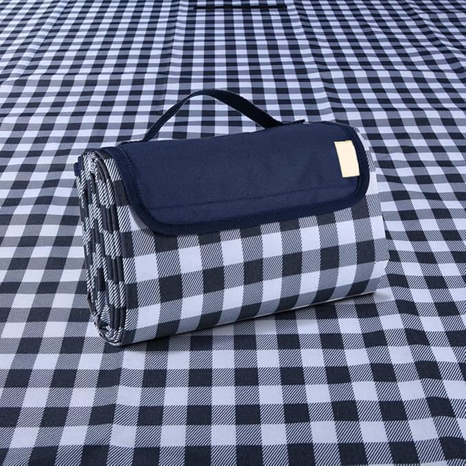 RUIBOLU Large Picnic Blanket Beach Blankets, 80''x80'' Picnic Mat Waterproof