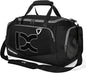 Sports Gym Bag，INOXTO Travel Duffel Bag with Dry Wet Pocket And Shoe CompartmentFor Women and Men，40L/55L Fitness Waterproof Weekender Bag For Swim Sports Travel Working Out (Black white, 40L)