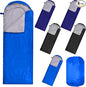 Macarrie 6 Pack Camping Sleeping Bags Bulk for Adults Backpacking Lightweight Waterproof 4 Season with Compression Sack Sleeping Bag for Hiking Travel Outdoor Travel Hunting