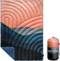 Camping Blanket,Lightweight Down Alternative Puffy Printed Camping Blanket Packable Outdoor Blanket for Camping,Traveling, Stadium, Hiking, Picnics
