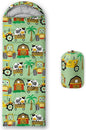 Kids Sleeping Bag for Boys Girls,Cute Puppy Print-Lightweight Warm Portable Outdoor Indoor-Waterproof Cold Weather Resistant Sleeping Bag for Camping Hiking