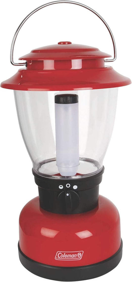Coleman 4D Battery-Powered Personal LED Lantern, Water & Impact-Resistant with Carabiner Handle, Shines Up to 700 Lumens, Outdoors Camping Essentials