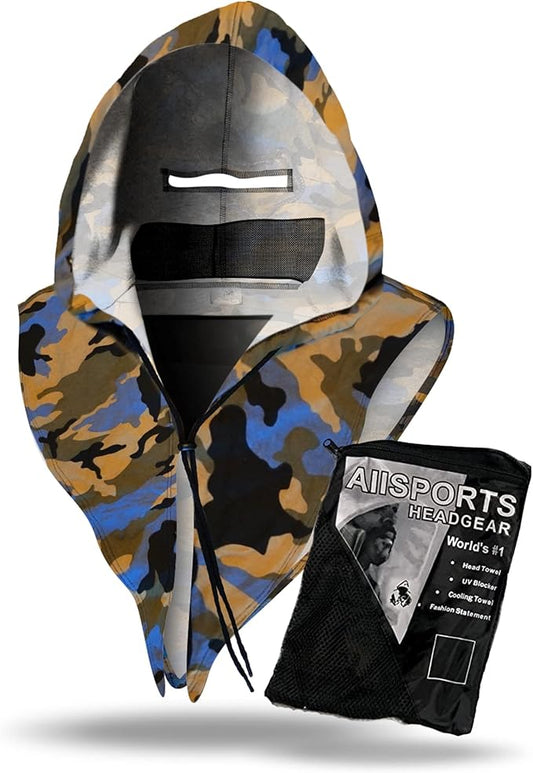 Green Camoflage, Fashion Hoodie with Internal Pockets