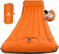 Sleeping Pad for Camping, Ultralight Inflatable Sleeping Mat with Built-in Foot Pump, Upgraded 50D Nylon Durable Camping Air Mattress, Suitable for Camping, Fishing, self Driving Tours