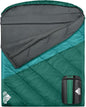 AGEMORE Sleeping Bag for Adults, Double and Single Size, Lightweight Portable Camping Sleeping Bag with Draft Tubes, Fit for Warm & Cold Weather Camping Hiking Backpacking Or Traveling