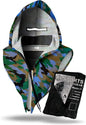 Green Camoflage, Fashion Hoodie with Internal Pockets