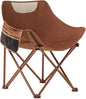Portable Lightweight Compact Camping Foldable Chair with Carry Bag for Hiking Fishing Beach Brown