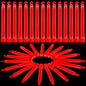 Shappy 30 Pcs 6 Inch Glow Sticks with 12 Hour Duration Bright Emergency Light Sticks for Camping Hiking Activities Glowsticks for Party Bulk Accessories