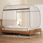 Pop-Up Mosquito Net Tent Wide Roof,Portable Folding Design with Bottom for Bedroom Yard Outdoor Camping Fishing Hiking Trip,Baby Toddler Bed Protection,Easy to Install,King Size