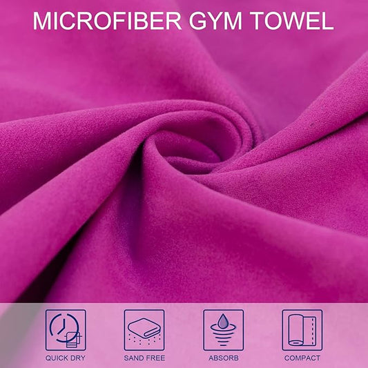 Camping Towel Microfiber Towel Perfect Sports &Travel Towel Super Absorbent Quick Dry Towel Gym Towel Suitable for Gym,Swimming,Hiking,Camping,Travel