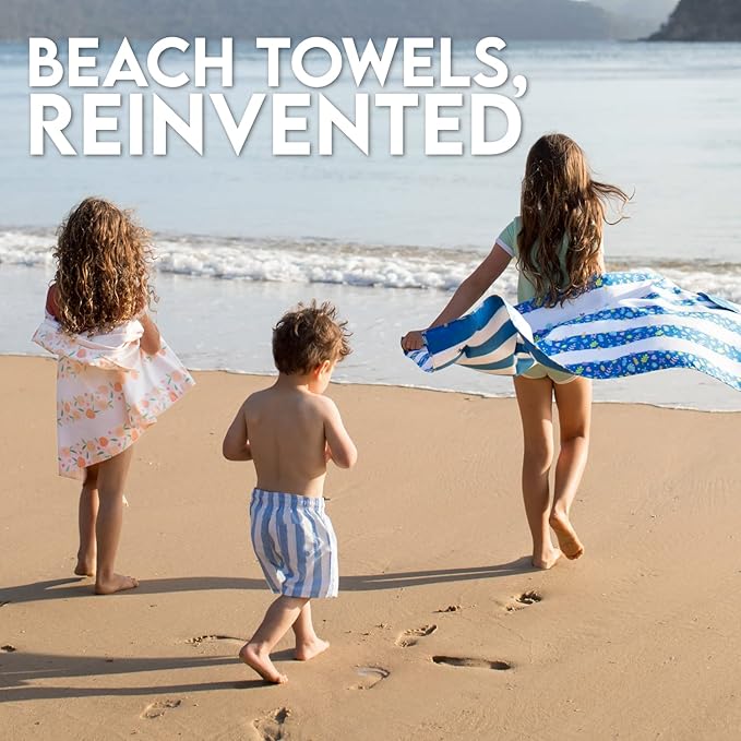 Dock & Bay Quick Drying Towel - for Sports, Gym, Travel, Yoga, Camping, Swimming - Super Absorbent, Compact, Lightweight - 100% Recycled Materials - Includes Bag - Variable Sizes