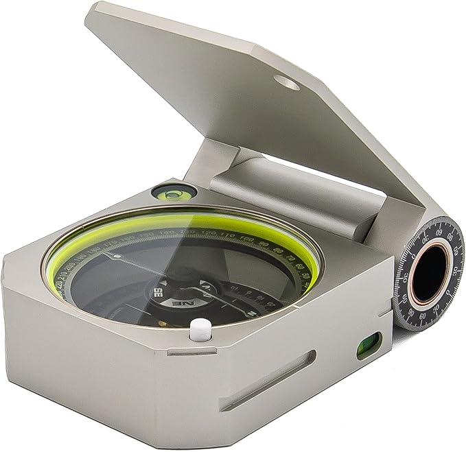 Brunton Axis Transit, Silver, Azimuth (0-360)