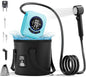 8000mAh Portable Camping Shower, Upgrade Rechargeable Electric Shower Pump with 5 Gallon Bucket, Intelligent LED Display,Portable Shower for Outdoor