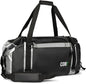 Waterproof Duffel Bag 60L Extra Large | Heavy Duty Dry Duffle Gear Bag with Durable Compression Straps & Handles for Surf Paddle Dive Snowboard Kayak or Motorcycle by Cor Surf