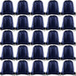 KUUQA Drawstring Backpack, 25Pcs Navy Blue, Lightweight Gym Bag for Sports, Travel, Yoga