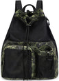 Lohol Large Mesh Drawstring Backpack with Shoe Bag, Durable Swimming String Sack with Handle for Sports Gym Yoga Beach Travel