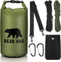 1 Set Bear Food Bag for Camping Ultralight Food Bag Hanging System Includes Waterproof Bear Bag, Nylon Ropes, Hooks for Camping Backpacking