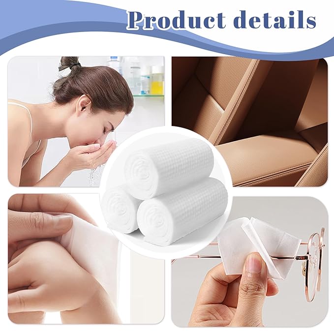 MCPINKY 40PCS Compressed Towel, Face Wash Towel Compressed Travel Towels Disposable Compressed Bath Towel, Thickened and Defecated for Camping Hiking Face Washing 11.8 x 23.6inch After Expansion