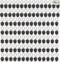 100 Pack Ultra Bright Red LED Keychain Flashlight, Mini Red Light Keychain Flashlight, Red Keychain Flashlight for Night Observation
