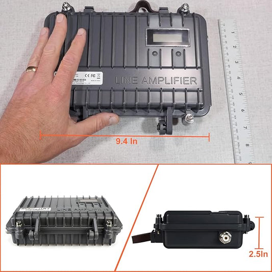 Retevis RT97 GMRS Repeater, Customize Frequency Full Duplex Repeater,16 Channel High Power Portable Radio Repeater for Outdoor and Home Use(1 Pack)