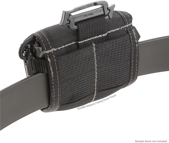 Maxpedition Rollypoly Folding Dump Pouch (Black) 9.4 inch