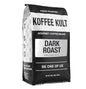 Koffee Kult Dark Roast Whole Bean Coffee 100% Arabica Coffee Beans Gourmet Artisan Blend with Chocolate & Cinnamon Notes 80oz Resealable Bag