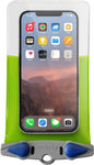 Aquapac Waterproof Phone Case, Medium, Grey, Lanyard, iPhone and Android, Made in The UK, Hiking, Mountain Biking, Running Accessory, Travel Essential, 5 Year Warranty. IPX8 Certified to 30 ft deep.