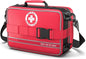 Comprehensive First Aid Kits, Premium Trauma Kit with Labeled Compartments for Home, Car, Travel, Camping, Vehicle, School, Tear-Resistant Medical Kit for Sports & Emergency Needs