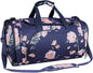 MOSISO Sports Duffel Peony Gym Bag with Shoe Compartment for Men/Women Dance Travel Weekender