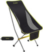 ATEPA Backpacking Chair, Ultralight Folding Portable Small Camping Chairs for Adults Compact Foldable Beach Seat with Anti-Sinking Feet & Aluminum Frame for Outdoor Hiking Travel Fishing