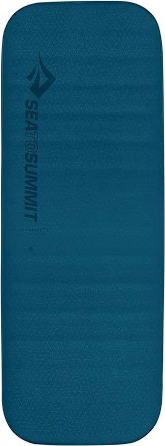 Sea to Summit Comfort Deluxe Self-Inflating Foam Camping Mattress, Regular (72 x 25 x 4 inches)