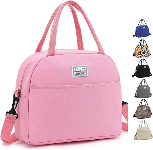 lunch bag women & men, Reusable Insulated Cooler Lunch Box Adult Water Resistant Lunch tote bag for Work Picnic Beach or Travel