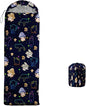 Cartoon Bear Camping Sleeping Bags for Adults Kids Boys Girls Warm & Cool Weather Backpacking Kawaii Animals Sleeping Bag for All Seasons Camping, Camping Gear Equipment, Traveling