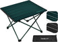 TREKOLOGY TALU Portable Folding Beach Table - Lightweight Travel Camp Table | Small Camping Table for Outdoor Adventures | Foldable, Compact, and Sturdy - Perfect for Camping, Picnic, Beach Trips