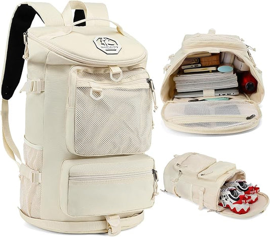 gym duffel bag backpack wrestling bag with shoe compartment 4 kinds of back method waterproof sports walking laptop